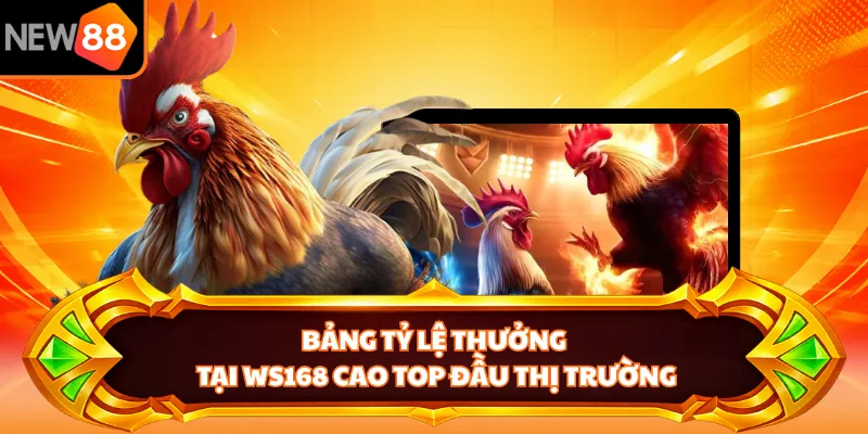 Bảng tỷ lệ thưởng tại Ws168 cao top đầu thị trường