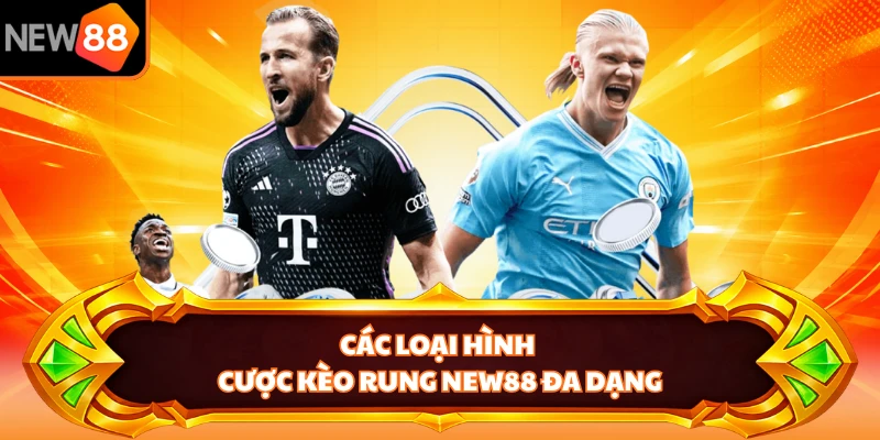 Các loại hình cược kèo rung NEW88 đa dạng