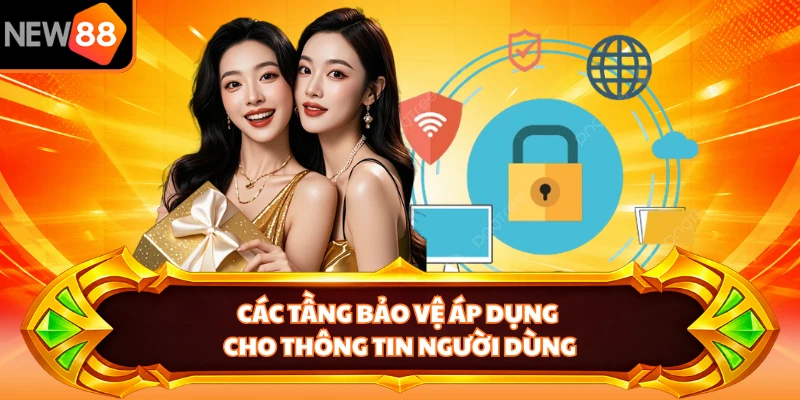 Các tầng bảo vệ áp dụng cho thông tin người dùng