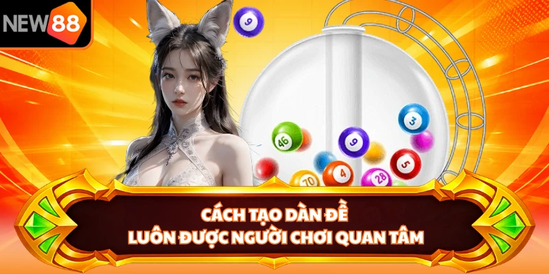 Cách tạo dàn đề luôn được người chơi quan tâm