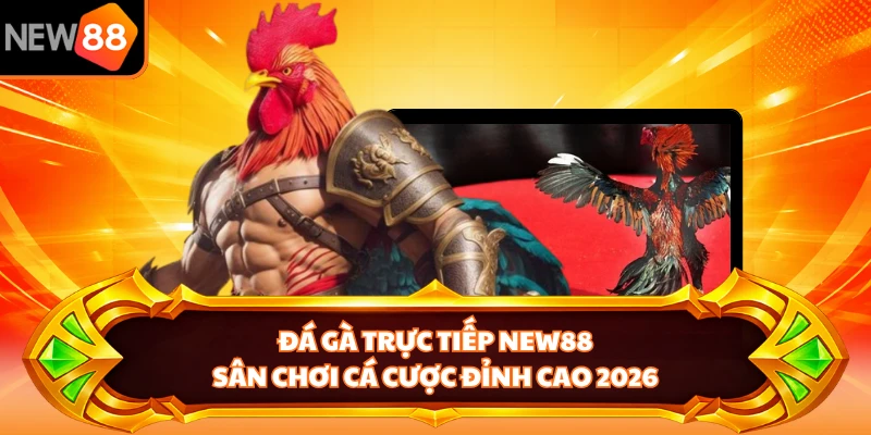 Đá Gà Trực Tiếp NEW88 - Sân Chơi Cá Cược Đỉnh Cao 2026 