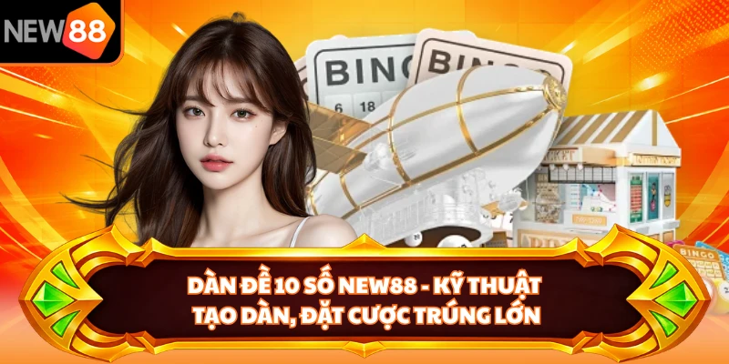 Dàn Đề 10 Số NEW88 - Kỹ Thuật Tạo Dàn, Đặt Cược Trúng Lớn