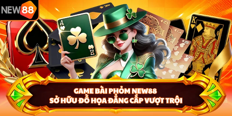 Game bài Phỏm New88 sở hữu đồ họa đẳng cấp vượt trội