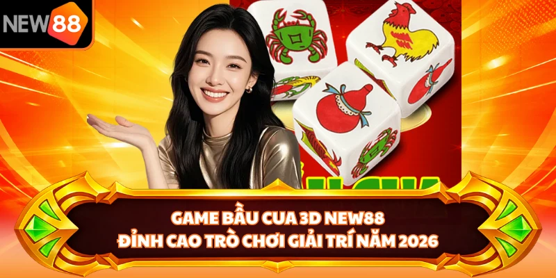 Game Bầu Cua 3D NEW88 - Đỉnh Cao Trò Chơi Giải Trí Năm 2026
