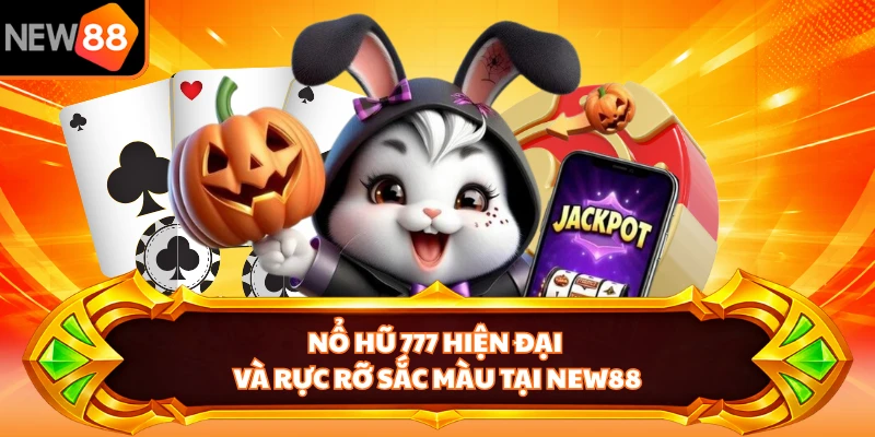 Nổ hũ 777 hiện đại và rực rỡ sắc màu tại NEW88